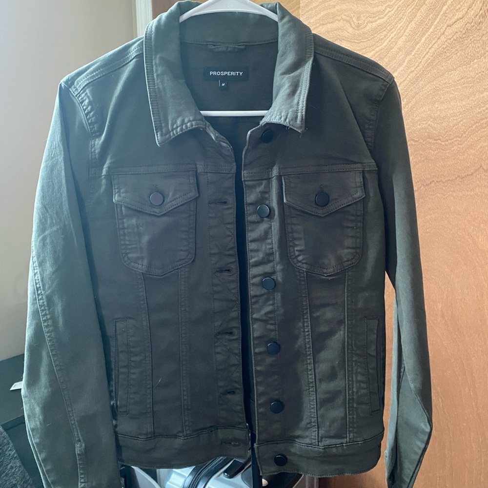 Olive green jacket